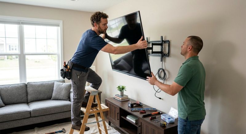 Television Hanging Service in Longmont, CO