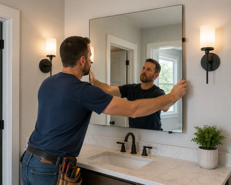 Commercial Mirror Installation in Longmont, CO